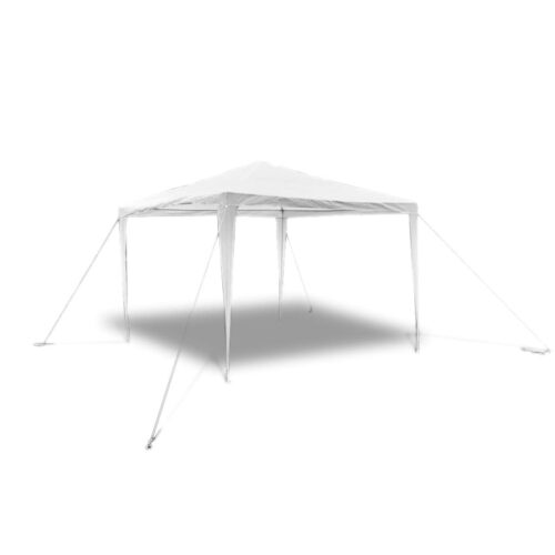 Pyramid-Roof Garden Gazebo Pavilion Outdoor Event Party Wedding Tent White 3x3m - Image 7