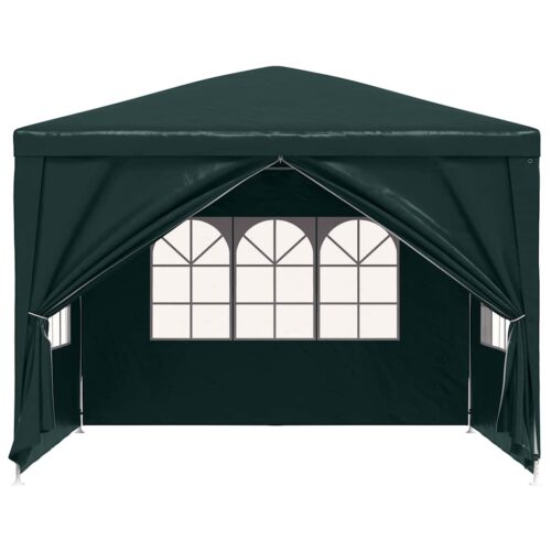 Outdoor Gazebo Event Party Wedding Garden Camping Tent 3x3m Green - Image 4