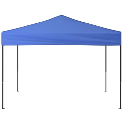 Folding Outdoor Gazebo Event Party Wedding Garden Camping Tent Blue 3x3 m - Image 3