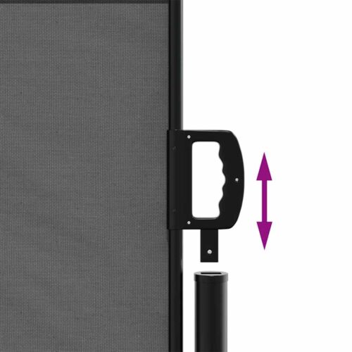 Retractable Side Awning Anthracite 120x500cm - Image 6