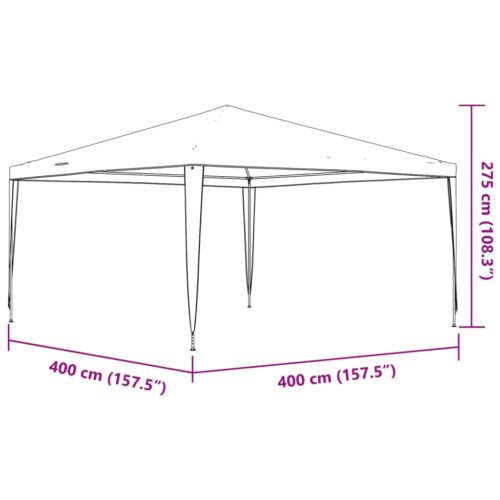 Professional Outdoor Gazebo Event Party Wedding Garden Camping Tent Anthracite - Image 8