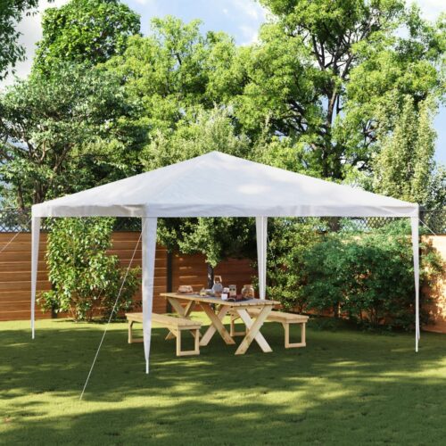 Outdoor Gazebo Event Party Wedding Garden Camping Tent 4x4m White - Image 2