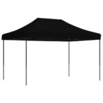 Foldable Outdoor Gazebo Event Party Wedding Garden Camping Tent Pop-Up Black 410x279x315cm