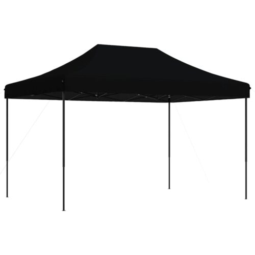 Foldable Outdoor Gazebo Event Party Wedding Garden Camping Tent Pop-Up Black 410x279x315cm - Image 5