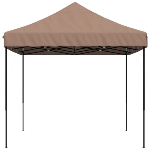 Folding Pop-Up Outdoor Gazebo Event Party Wedding Garden Camping Tent Brown 410x279x315cm - Image 4