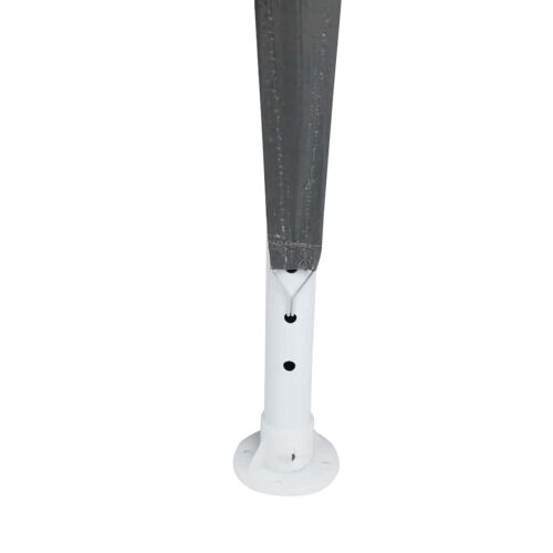 Outdoor Gazebo Event Party Wedding Garden Camping Tent Anthracite White 400x400x266cm - Image 8