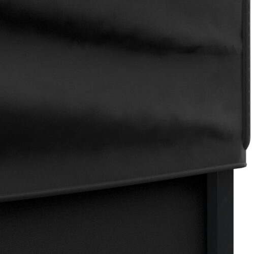 Folding Outdoor Gazebo Event Party Wedding Garden Camping Tent with Sidewalls Black 3x3 m - Image 6