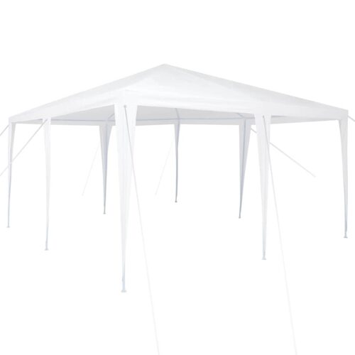 Outdoor Gazebo Event Party Wedding Garden Camping Tent White 400x400x266cm Polyester Steel