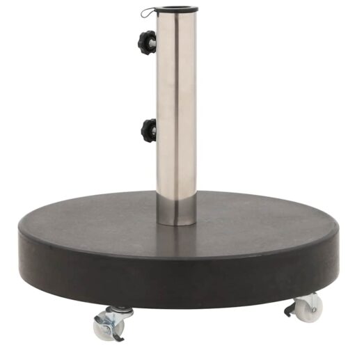 Parasol Base Granite 30 kg Round Black - Image 6