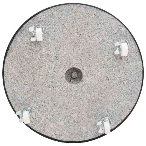 Parasol Base Granite 30 kg Round Black - Image 8