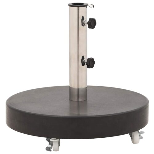 Parasol Base Granite 30 kg Round Black - Image 12