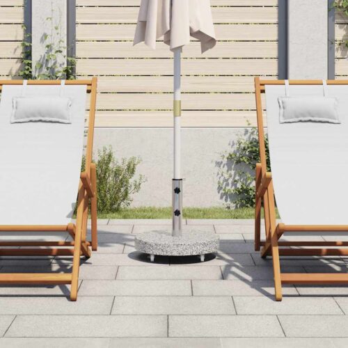 Parasol Base Granite 30 kg Round Grey - Image 3
