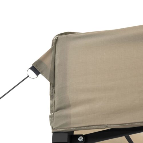 Foldable Outdoor Gazebo Event Party Wedding Garden Camping Tent Pop-Up Taupe 410x279x315cm - Image 7