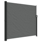 Retractable Side Awning Anthracite 180x500cm