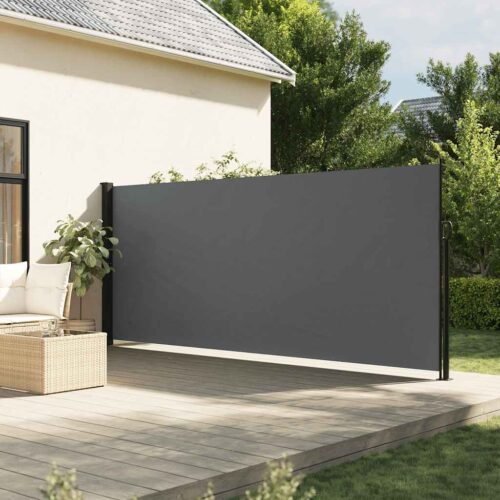 Retractable Side Awning Anthracite 180x500cm - Image 2