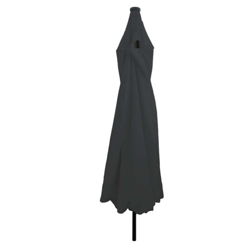 Garden Umbrella Outdoor Patio Beach Cantilever Parasol Anthracite Black 395x395x245cm - Image 9