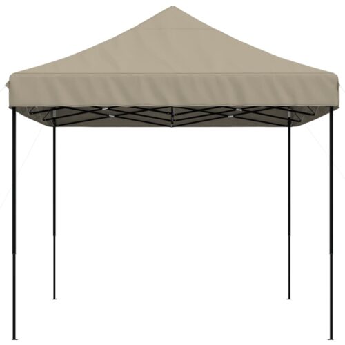 Foldable Outdoor Gazebo Event Party Wedding Garden Camping Tent Pop-Up Taupe 440x292x315cm - Image 4