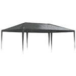 Professional Outdoor Gazebo Event Party Wedding Garden Camping Tent 4x6m Anthracite 90 g/m²