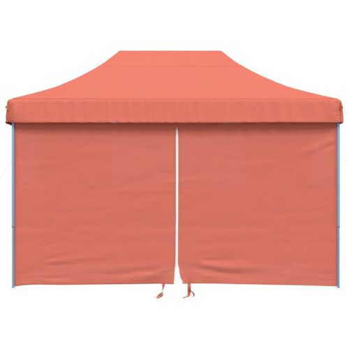 Foldable Pop-Up Outdoor Gazebo Event Party Wedding Garden Camping Tent Terracotta - Image 3
