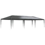 Professional Outdoor Gazebo Event Party Wedding Garden Camping Tent 4x9m Anthracite 90 g/m²