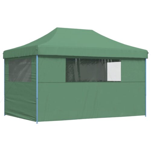 Folding Pop-Up Outdoor Gazebo Event Party Wedding Garden Camping Tent Green - Image 5