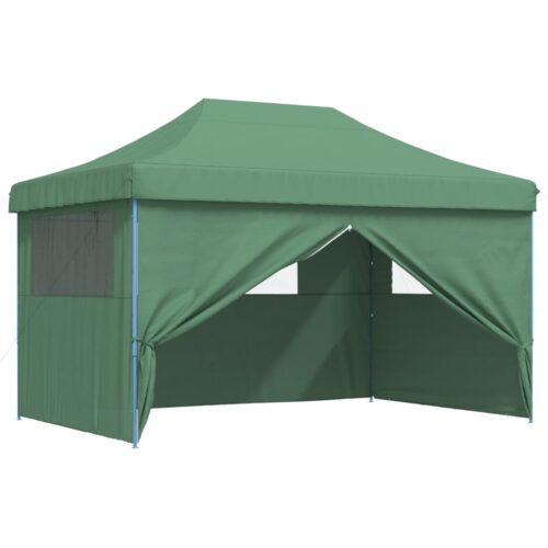 Folding Pop-Up Outdoor Gazebo Event Party Wedding Garden Camping Tent Green - Image 7
