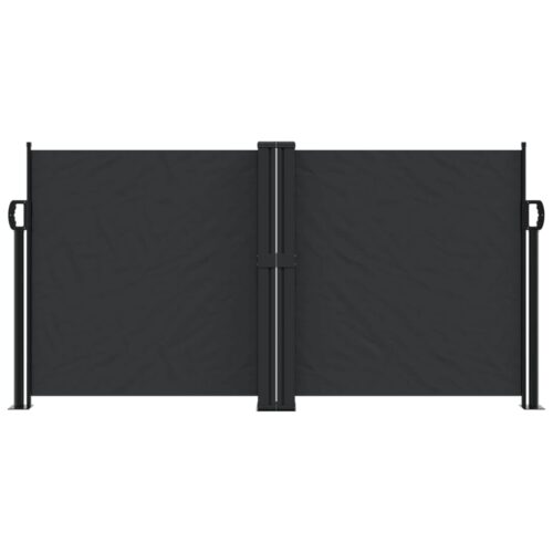 Retractable Side Awning Black 120x1000cm - Image 3