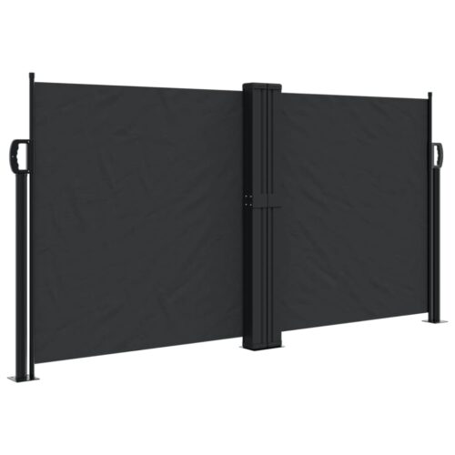 Retractable Side Awning Black 120x1000cm - Image 11