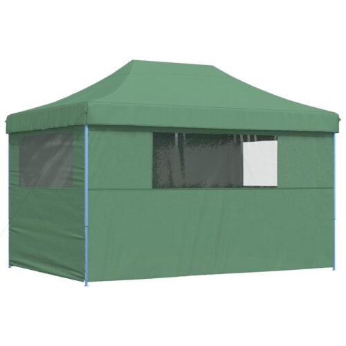 Foldable Outdoor Gazebo Event Party Wedding Garden Camping Tent Pop-Up Green - Image 5