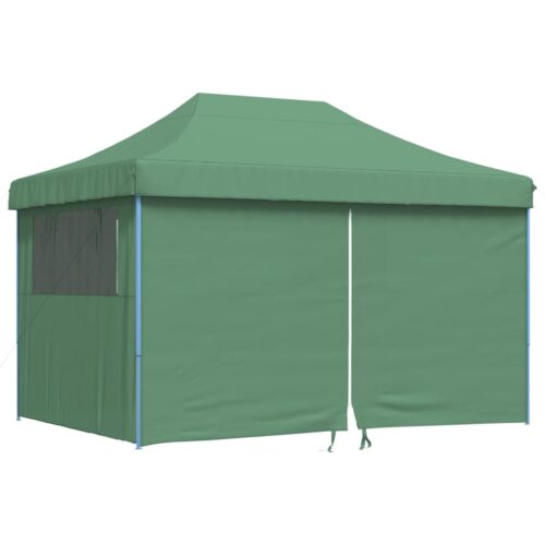 Foldable Outdoor Gazebo Event Party Wedding Garden Camping Tent Pop-Up Green - Image 11
