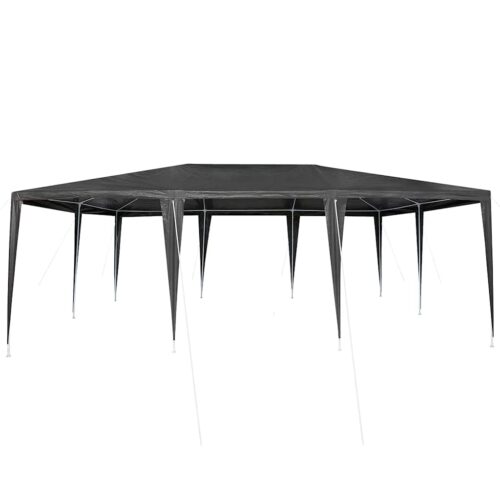 Outdoor Gazebo Event Party Wedding Garden Camping Tent Anthracite White 600x400x266cm - Image 5