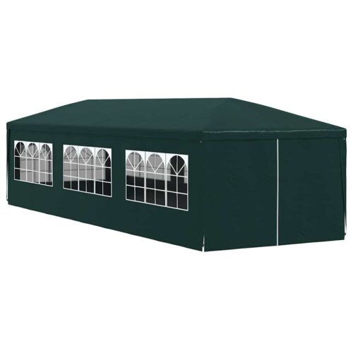 Outdoor Gazebo Event Party Wedding Garden Camping Tent 3x9m Green