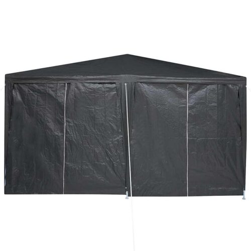 Outdoor Gazebo Event Party Wedding Garden Camping Tent Anthracite White 400x400x266cm - Image 10
