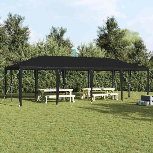 Outdoor Gazebo Event Party Wedding Garden Camping Tent Anthracite White 800x400x266cm - Image 2