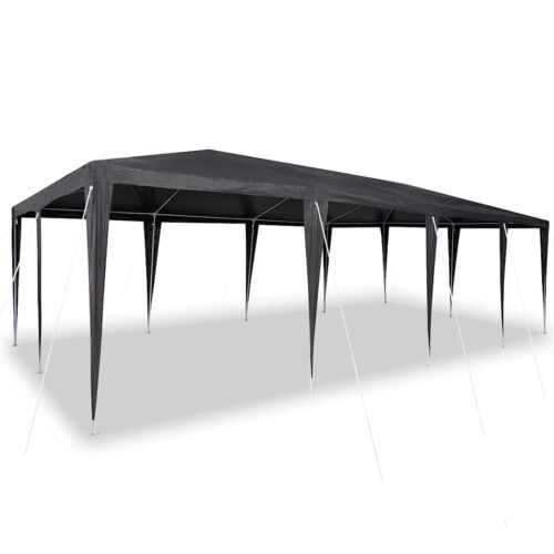 Outdoor Gazebo Event Party Wedding Garden Camping Tent Anthracite White 800x400x266cm - Image 3