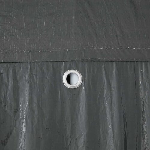 Outdoor Gazebo Event Party Wedding Garden Camping Tent Anthracite White 800x400x266cm - Image 8