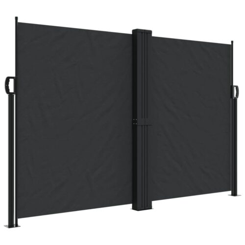 Retractable Side Awning Black 160x1000cm - Image 11
