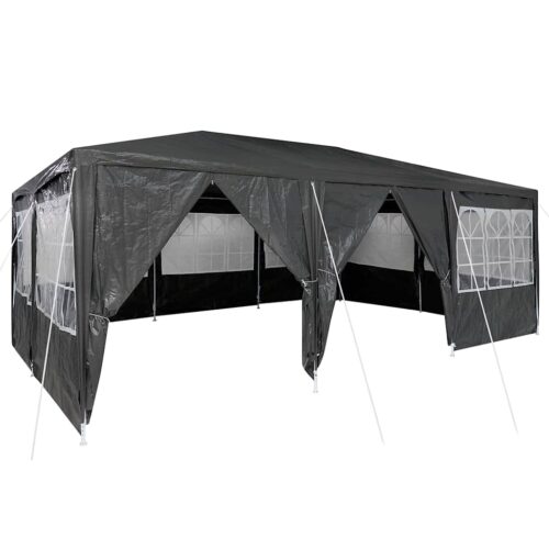 Outdoor Gazebo Event Party Wedding Garden Camping Tent Anthracite White 600x400x266cm