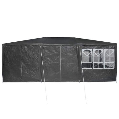 Outdoor Gazebo Event Party Wedding Garden Camping Tent Anthracite White 600x400x266cm - Image 10