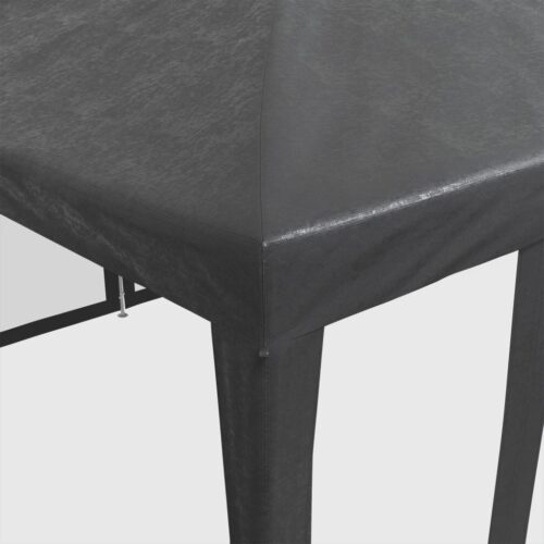 Outdoor Gazebo Event Party Wedding Garden Camping Tent Mesh Sidewalls Anthracite 6x4m HDPE - Image 7