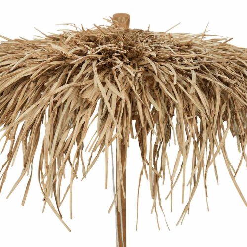 Tiki Umbrella with Banana Leaf Canopy 150cm Bamboo - Image 6