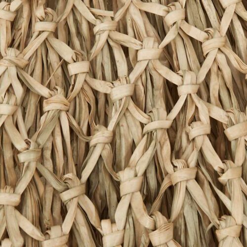 Tiki Umbrella with Banana Leaf Canopy 150cm Bamboo - Image 11