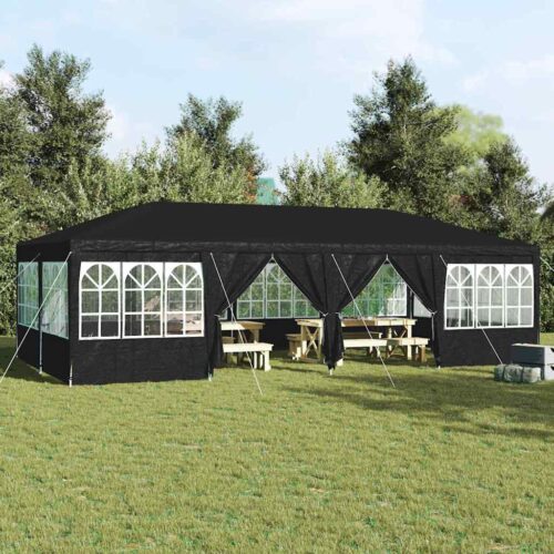 Outdoor Gazebo Event Party Wedding Garden Camping Tent Anthracite White 800x400x266cm - Image 2