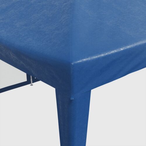 Outdoor Gazebo Event Party Wedding Garden Camping Tent Mesh Sidewalls Blue 8x4m HDPE - Image 7