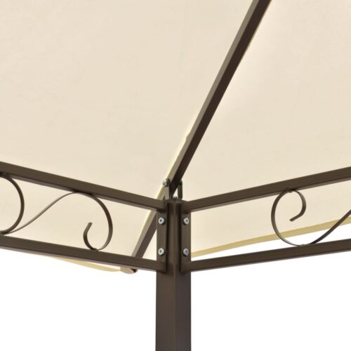 Outdoor Pavilion Canopy with Bench Chairs Table Garden Pergola Furniture Set 2.5x1.5x2.4 m - Image 4