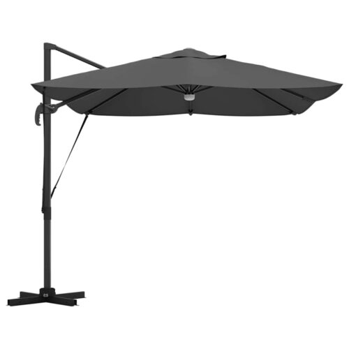 Cantilever Roma Parasol Anthracite Black 352x251x265cm - Image 6