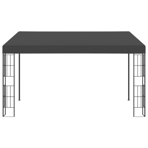 Wall-Mounted Outdoor Gazebo Event Party Wedding Garden Tent Anthracite 3x4m - Image 6