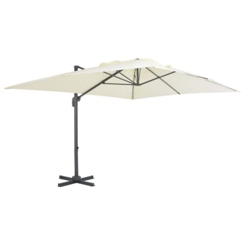 Garden Umbrella Outdoor Patio Beach Cantilever Parasol with Portable Base Sand - Image 13