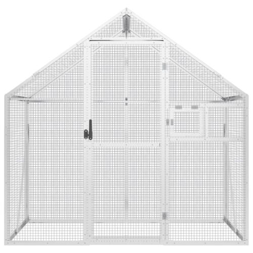 Aviary Silver 179x100x185cm Aluminium - Image 3