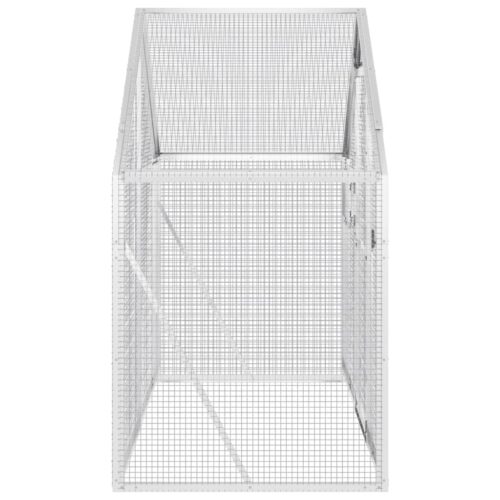 Aviary Silver 179x100x185cm Aluminium - Image 4